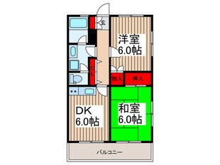 サニ－ヒルズの物件間取画像